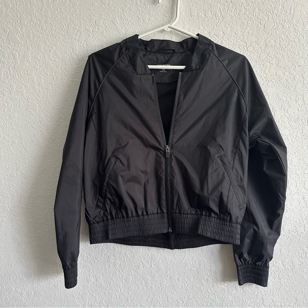 IVY PARK Black Bomber Jacket Size XS